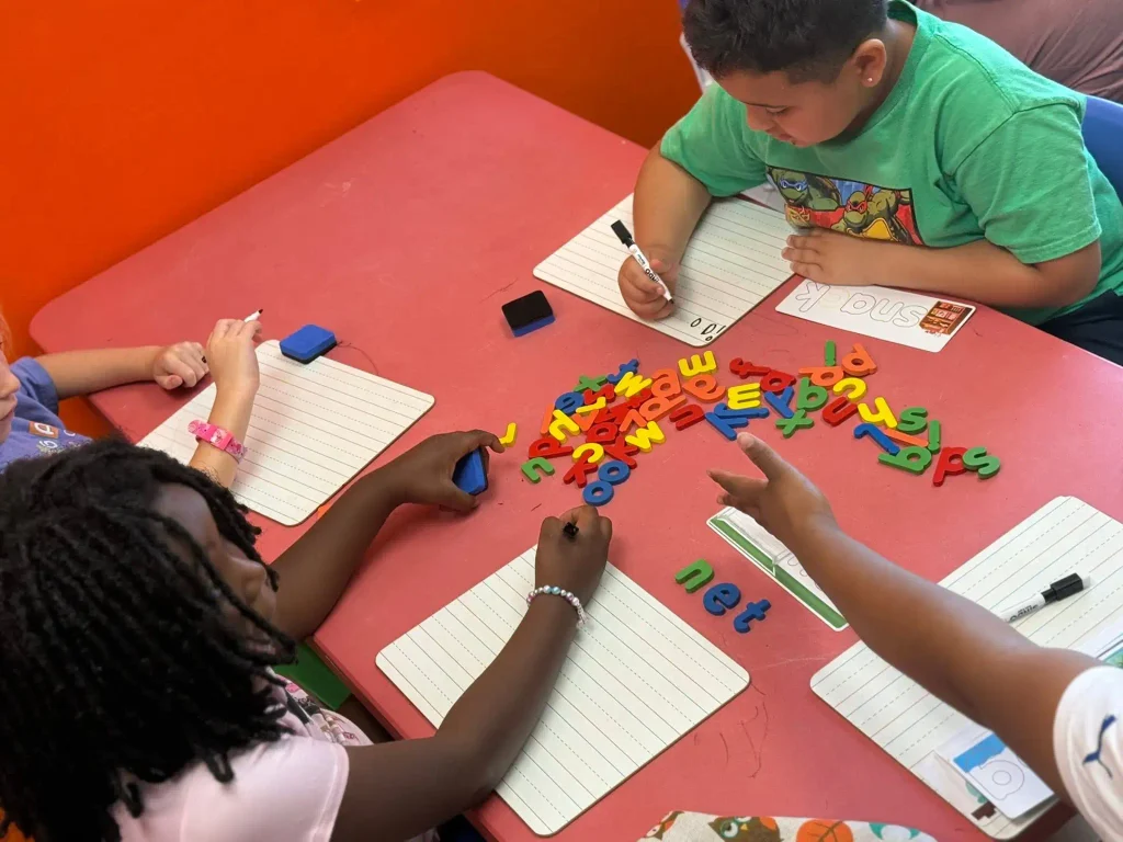 Group activities at Loving Arms Daycare Center